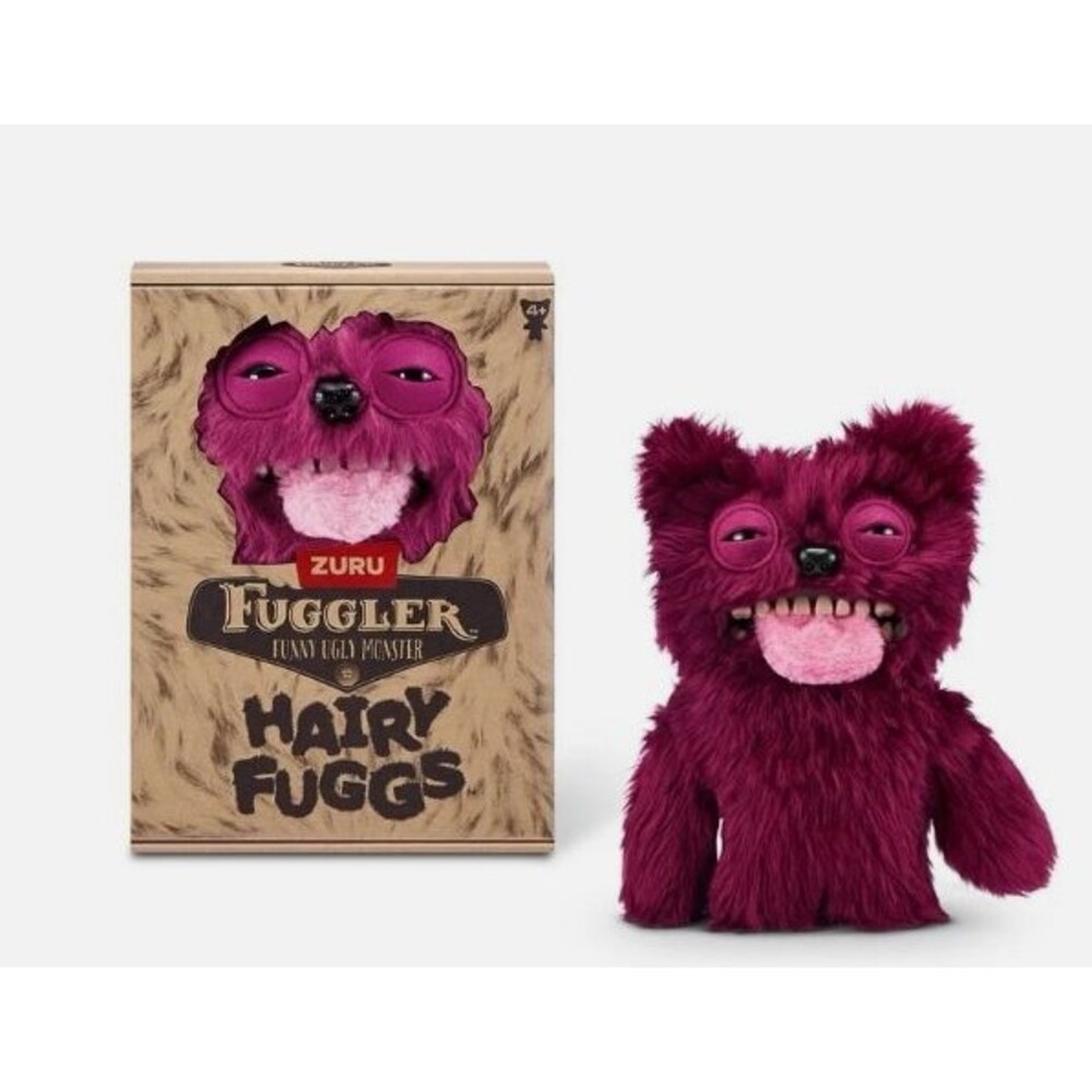 New Zuru Fuggler Hairy Fuggs Sir Belch 9" Hairy Tongue Funny Ugly Monsters